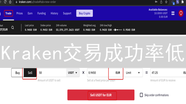 Kraken交易成功率低？三大方法教你提高！